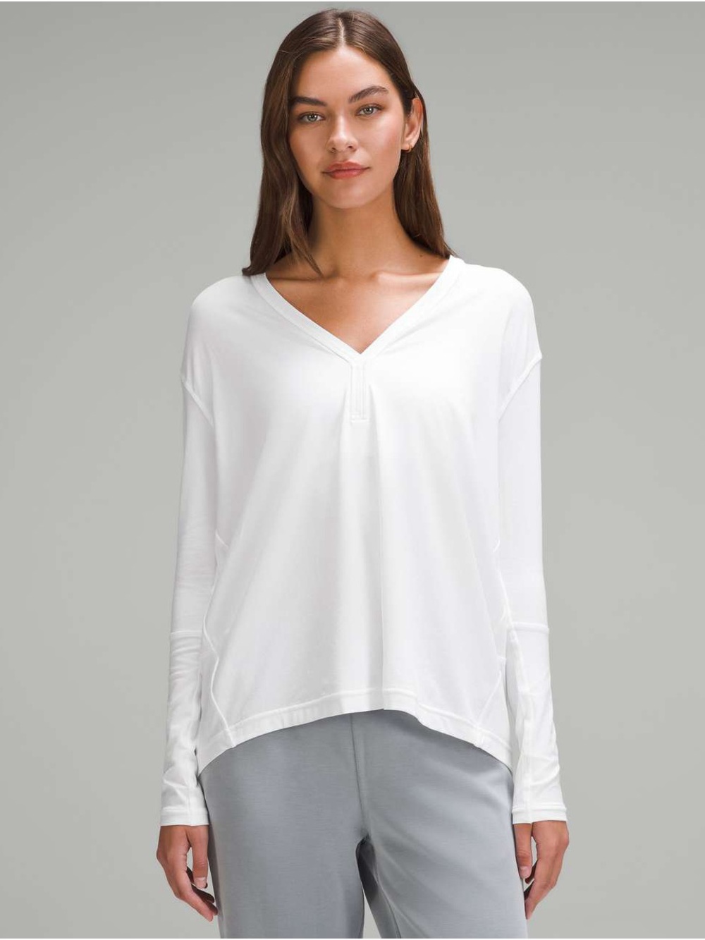 Bundle of 2 Back In Action V-Neck Long-Sleeve Shirt - Picture 2 of 2